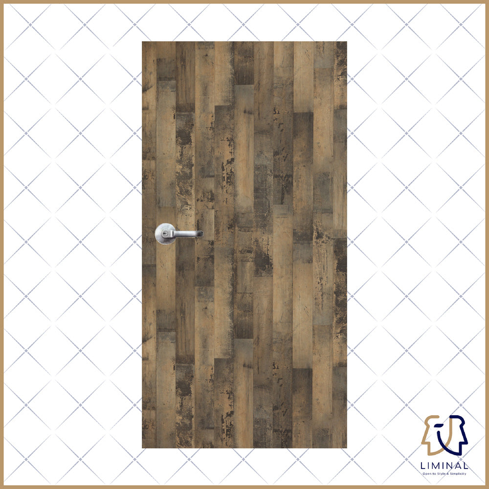 Plankwood Woodgrain Premium Laminate Bedroom Door