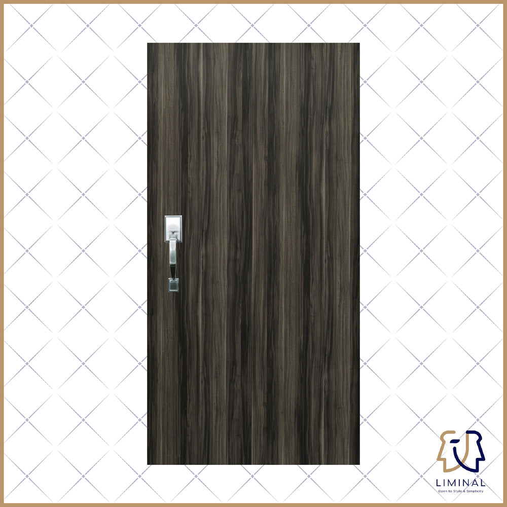 Walnut Woodgrain Premium Laminate Main Door
