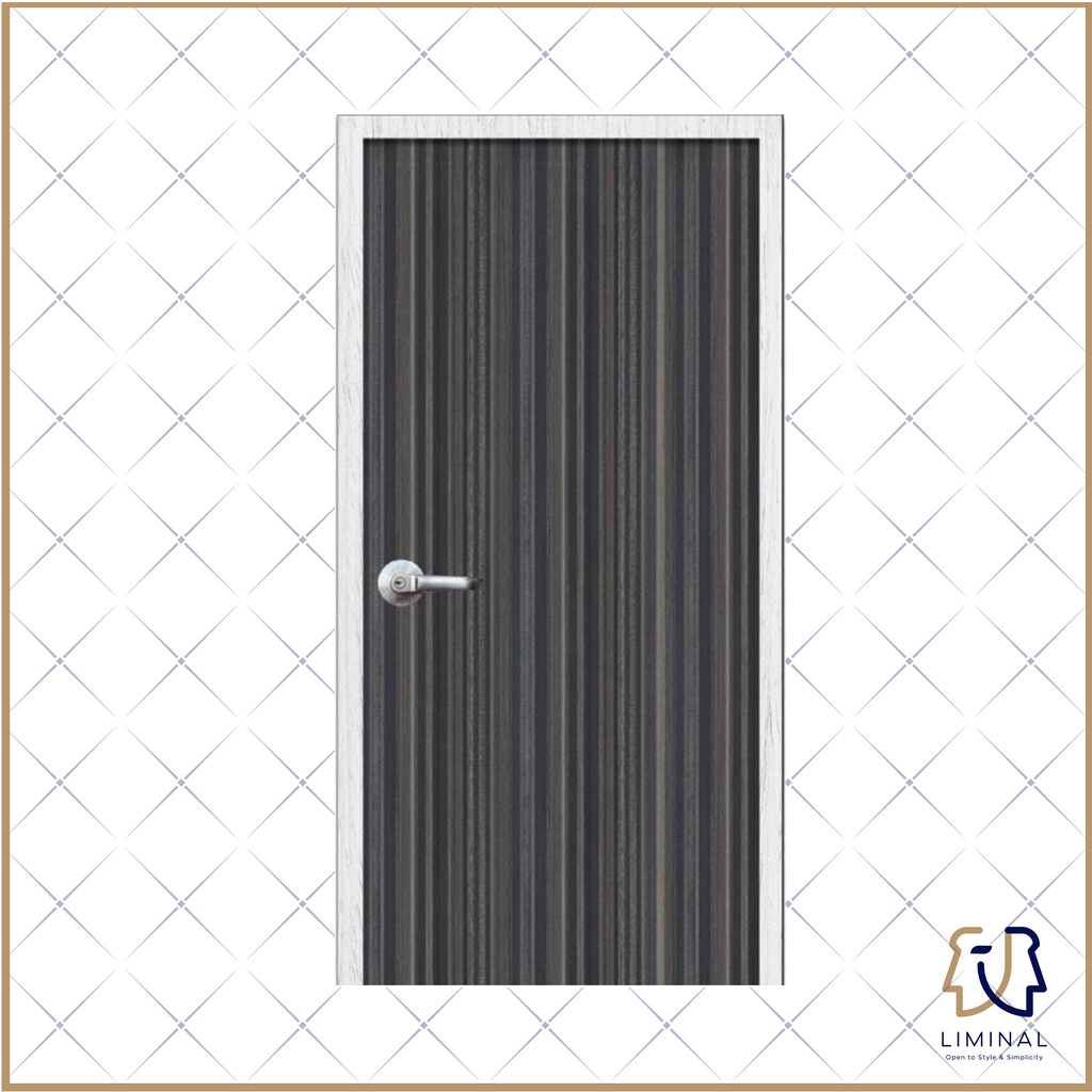 Premium Laminate Bedroom Door (Vertical Grain Single Colour)