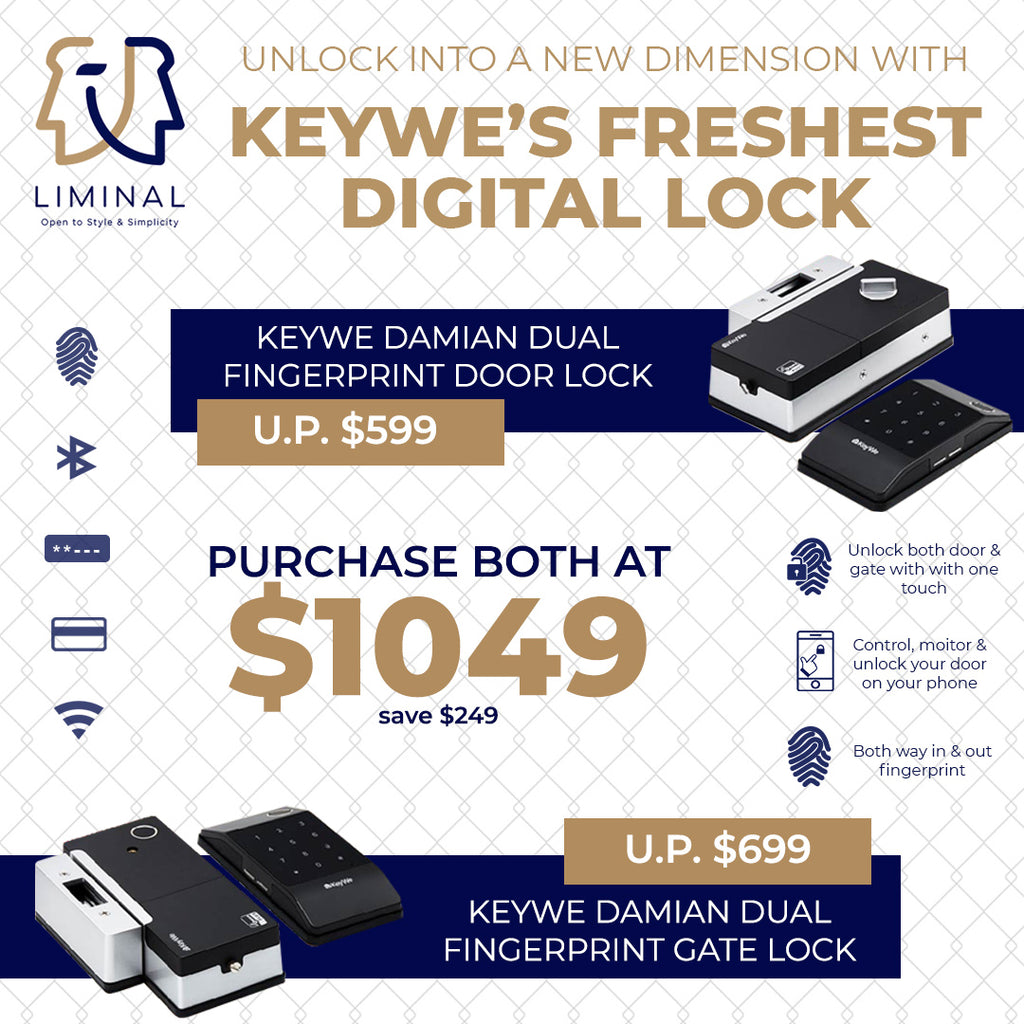 Keywe Freshest Digital Lock Bundle