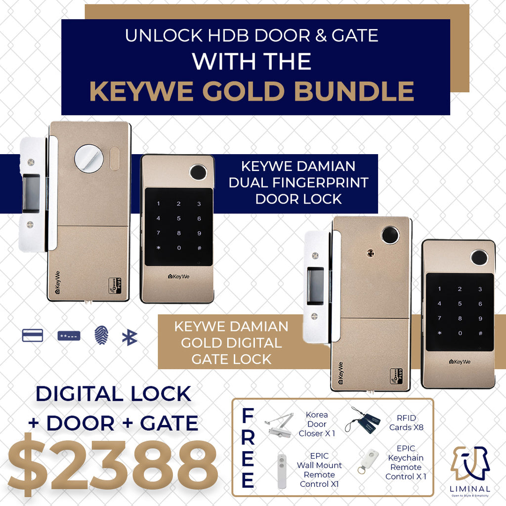 The Keywe Damian Gold bundle